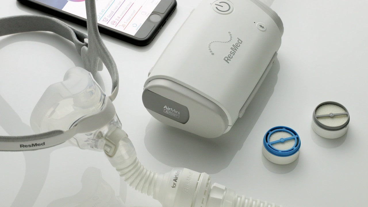 ResMed AirMini Travel CPAP.