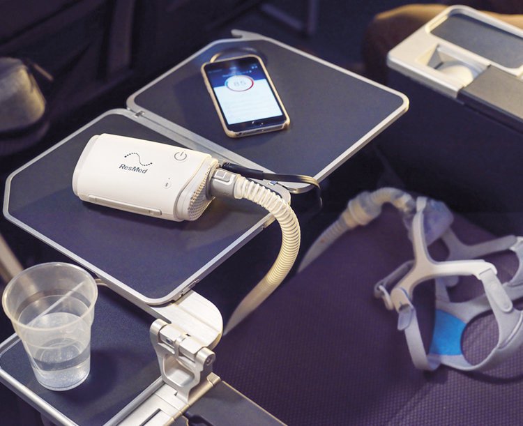 ResMed AirMini Travel CPAP.
