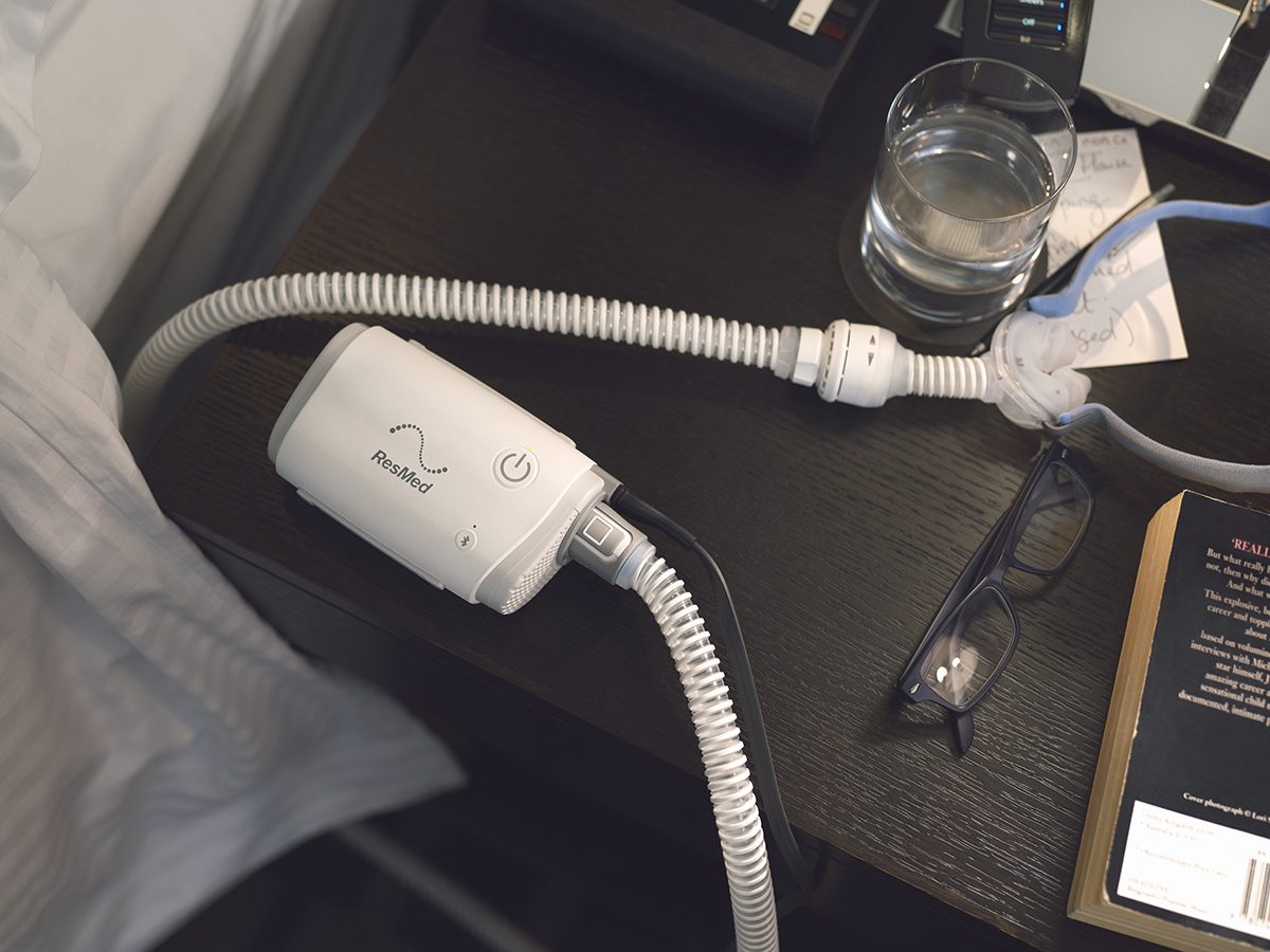 ResMed AirMini Travel CPAP.