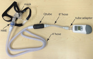 QTube In Line CPAP Muffler - Canadian CPAP Supply