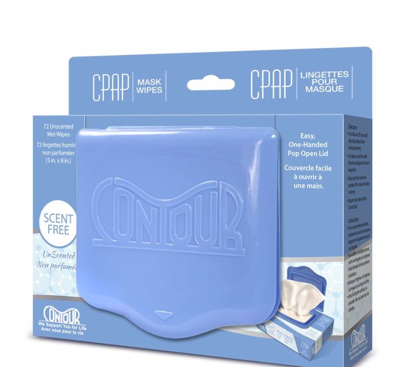 Contour CPAP Mask Wipes - Canadian CPAP Supply