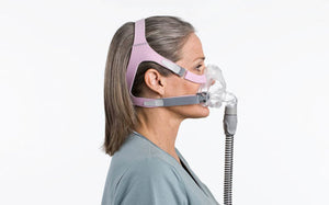 ResMed Quattro FX Full Face Mask For Her - Canadian CPAP Supply